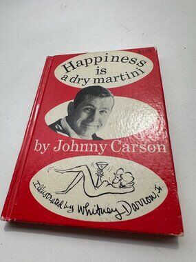 Happiness is a Dry Martini Vintage Book by Johnny Carson